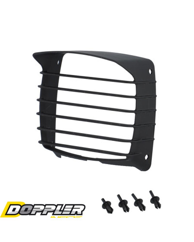 Grille casquette de phare Doppler noir pour Peugeot 103 MVL Vogue Chrono
