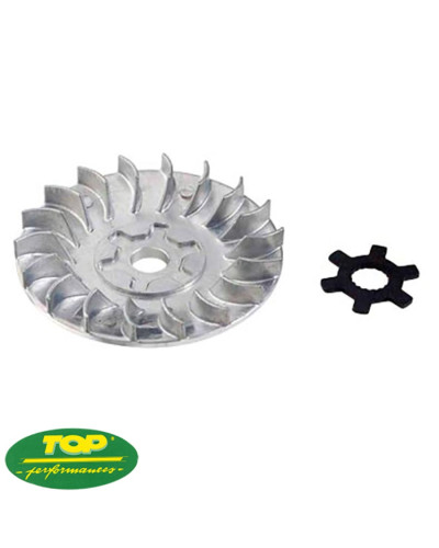 Joue fixe variateur Top Performances ventilée + étoile 17 cannelures Minarelli H