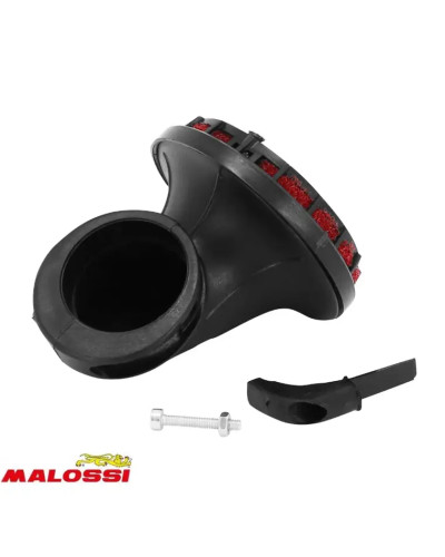 Filtre a air Malossi Red Filter E8 diametre 32 mm pour carburateur Dellorto PHBG