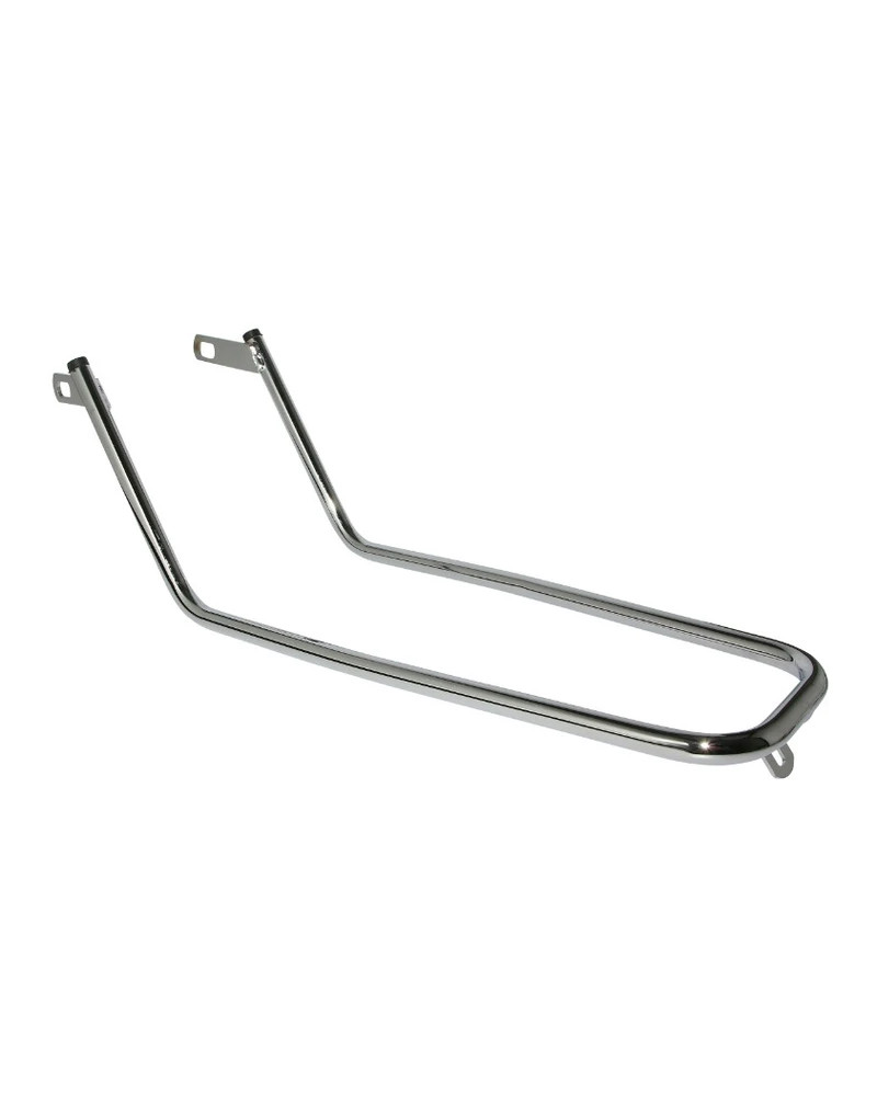 Tringle support sacoche Peugeot 103 MVL chromée fixation garde-boue pare-choc