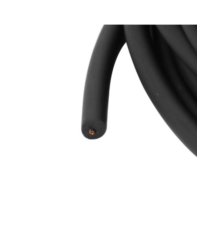 Fil de bougie noir D7 Ø7 mm vendu au mètre