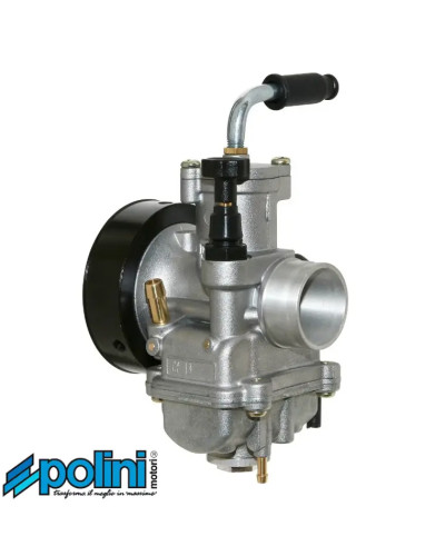 Carburateur Polini CP 19 Evolution montage souple starter à tirette