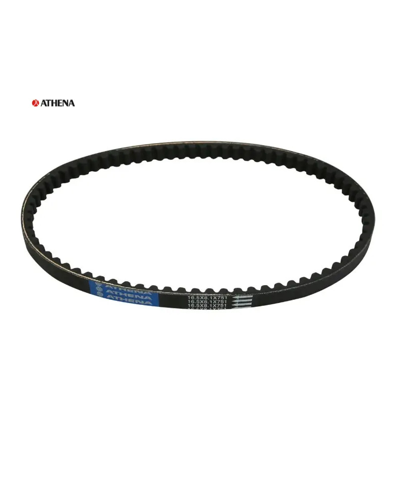 Courroie Athena crantée 16.5x8.1x751 remplace l’origine Booster Stunt Nitro Aerox 50 2T