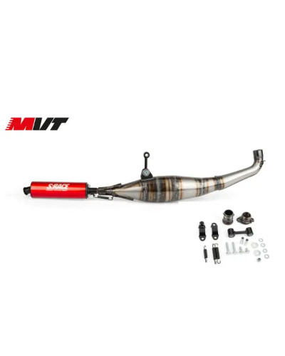 Pot d’échappement S-Race SP3 70/80 cc Peugeot 103 MVL SP passage à droite