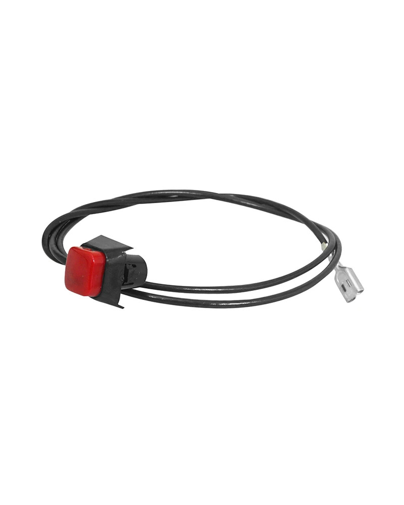 Bouton avertisseur klaxon carré rouge type origine Peugeot 103 104 GL10 GT10