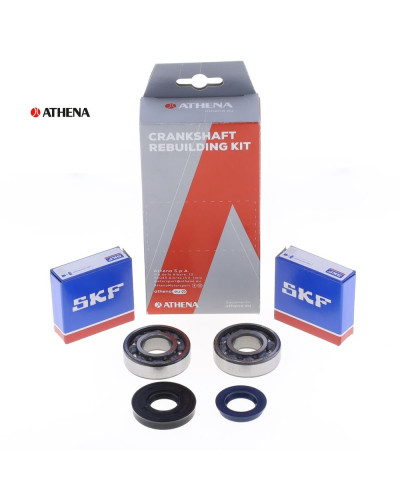Kit Athena roulements SKF Explorer 6204 TN9 C4HLHT23 + joints spi Minarelli H/V