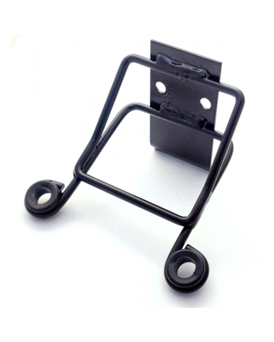 Support inférieur radiateur Peugeot 103 liquide acier epoxy noir réf 734592