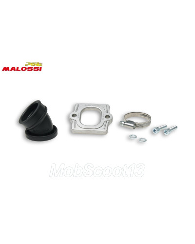 Pipe d’admission Malossi Viton orientable 360 Ø30 Piaggio 2T réf 2013802