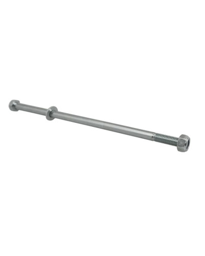 Axe amortisseur suspension MBK 51 diamètre 8 mm longueur 205 mm avec rondelle et écrou Nylstop