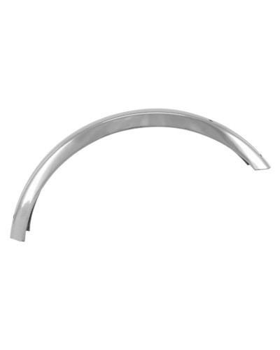 Garde-boue arrière inox chrome Peugeot 103 SP MVL 600x80 mm Made in Italy trous Ø6 mm