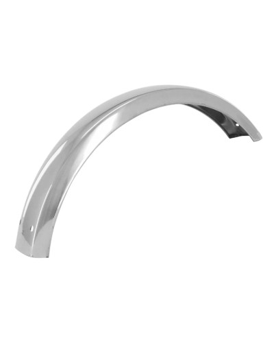 Garde-boue arrière inox chrome Peugeot 103 SP MVL 600x80 mm Made in Italy trous Ø6 mm
