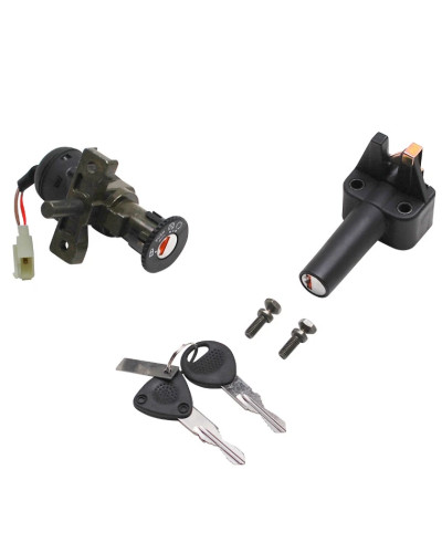 Contacteur à clé MBK Booster Stunt Yamaha BW’S Slider avec serrure de selle et 2 clés