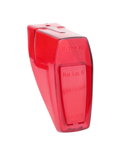 Cabochon de feu arrière rouge percé compatible MBK Motobécane
