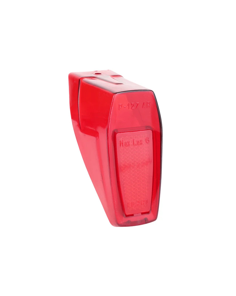 Cabochon de feu arrière rouge percé compatible MBK Motobécane