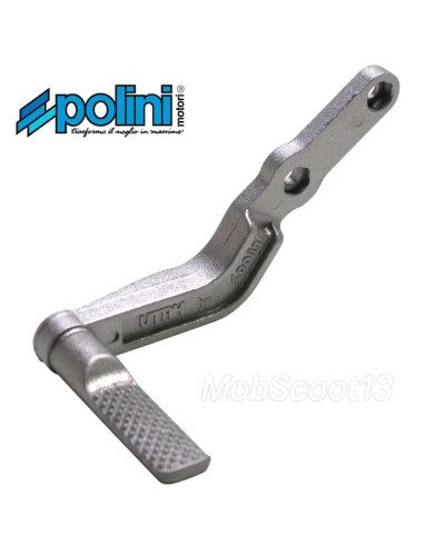 Pédale de lanceur Polini PM.202.020 aluminium gris pour Peugeot 103 SP MVL