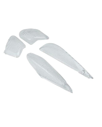 Kit 4 cabochons clignotants Tun’R transparents pour Booster NG 1999+ et Yamaha Next