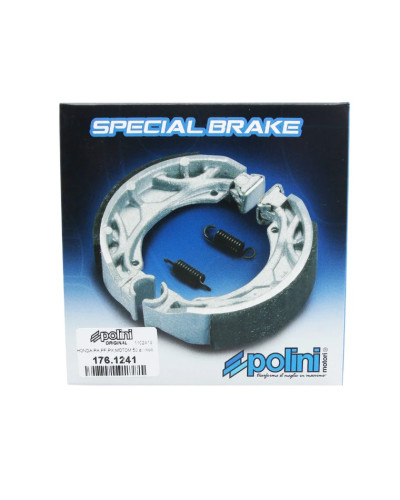 Mâchoires de frein Polini Original 176.1241 Ø80 type Leleu pour Peugeot 103 et MBK 51