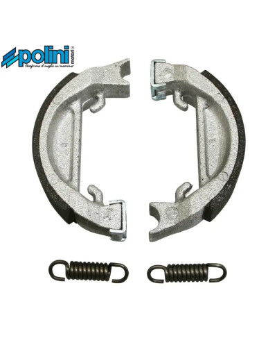 Mâchoires de frein Polini Original 176.1241 Ø80 type Leleu pour Peugeot 103 et MBK 51