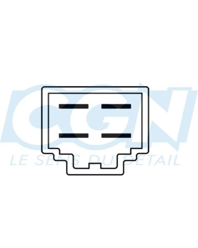 Régulateur de tension Teknix compatible MBK Booster et Yamaha BW’s à partir de 2004