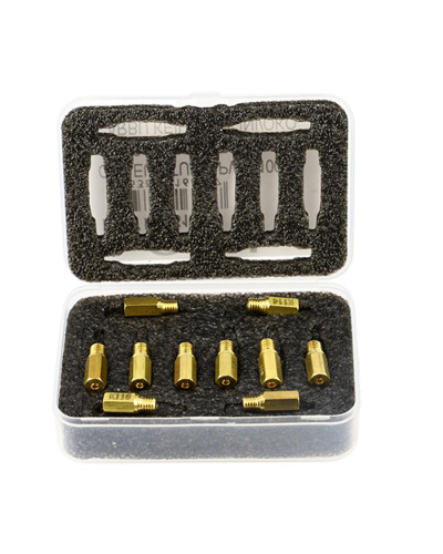 Coffret gicleurs principaux TUN'R PWK 100-118 x10 – Keihin OKO Polini CP