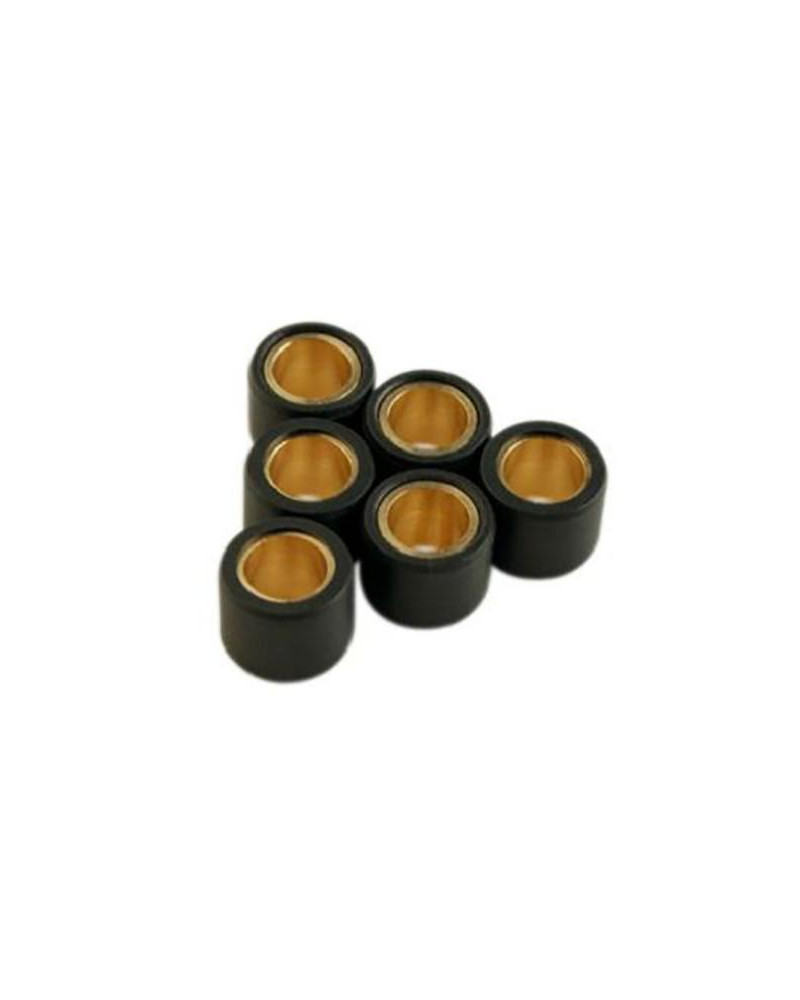 Jeu de galets variateur Teknix 15x12 mm 6,0 g x6 pour scooters MBK Yamaha Minarelli
