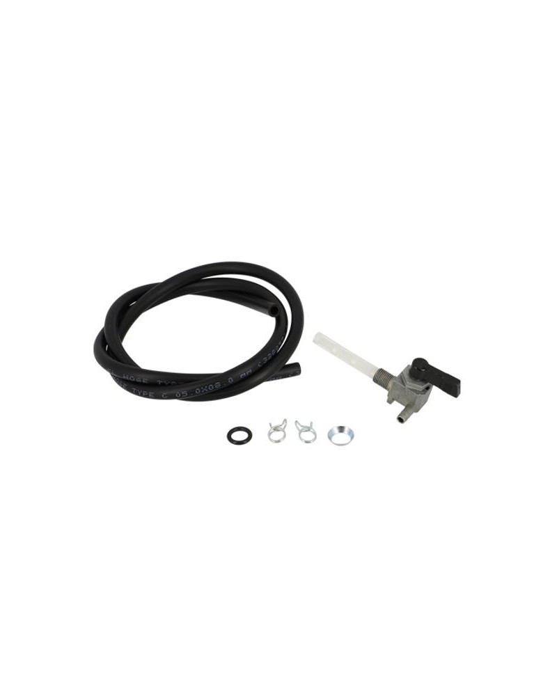 Kit robinet d’essence MBK 51 avec durite noire 1m et colliers