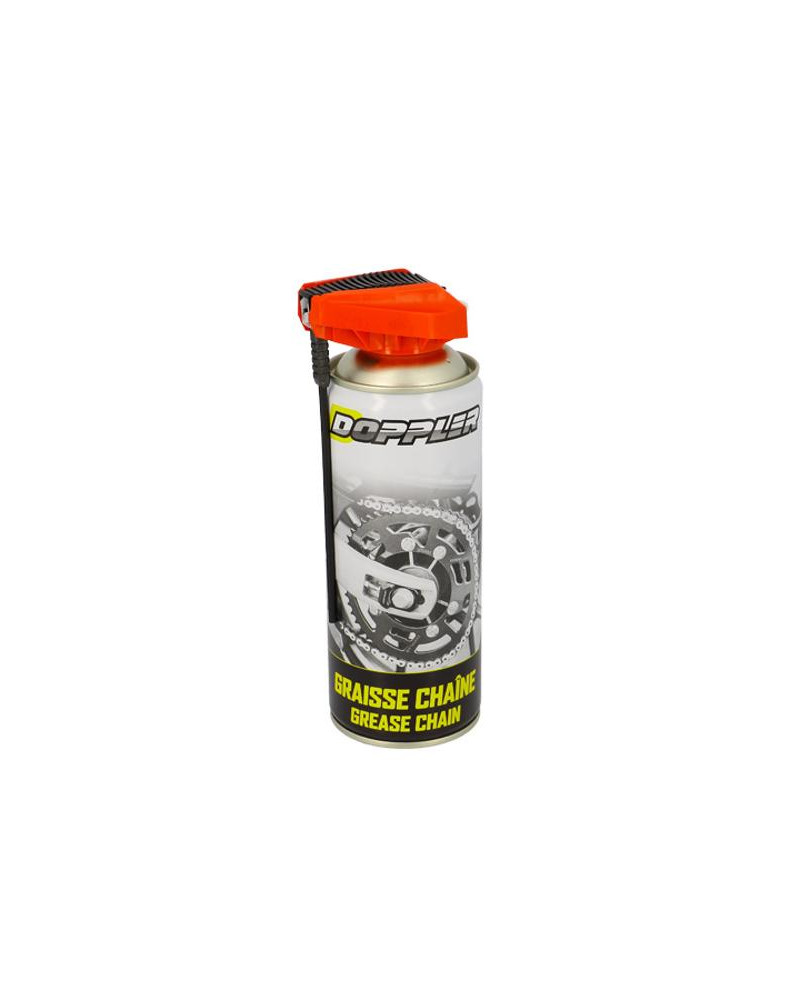 Graisse chaîne Doppler O/X-Ring en aérosol 400 ml pour entretien transmission