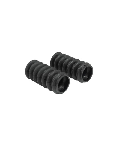 Paire de soufflets de fourche adaptables MBK Motobecane diamètres 17 25 35 mm longueur 75 mm