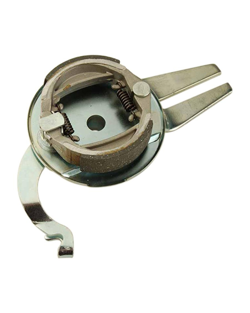 Flasque de frein avant Peugeot 103 diamètre 80 type Leleu avec mâchoires