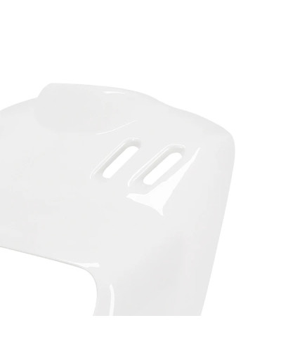 Tablier avant adaptable blanc brillant pour MBK Booster Yamaha BW’s 2004 et plus