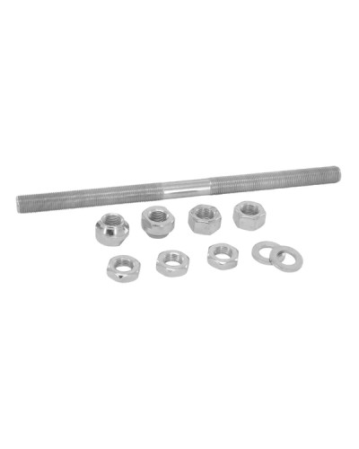 Axe de roue cyclo diamètre 11 x 100 x 200 mm sans cage à billes