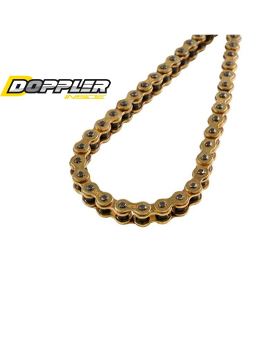 Chaîne Doppler 415 renforcée or 120 maillons pour MBK 51 Peugeot 103