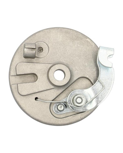 Flasque de frein avant type Grimeca pour Peugeot 103 SP SPX RCX axe de 12 mm 90x20