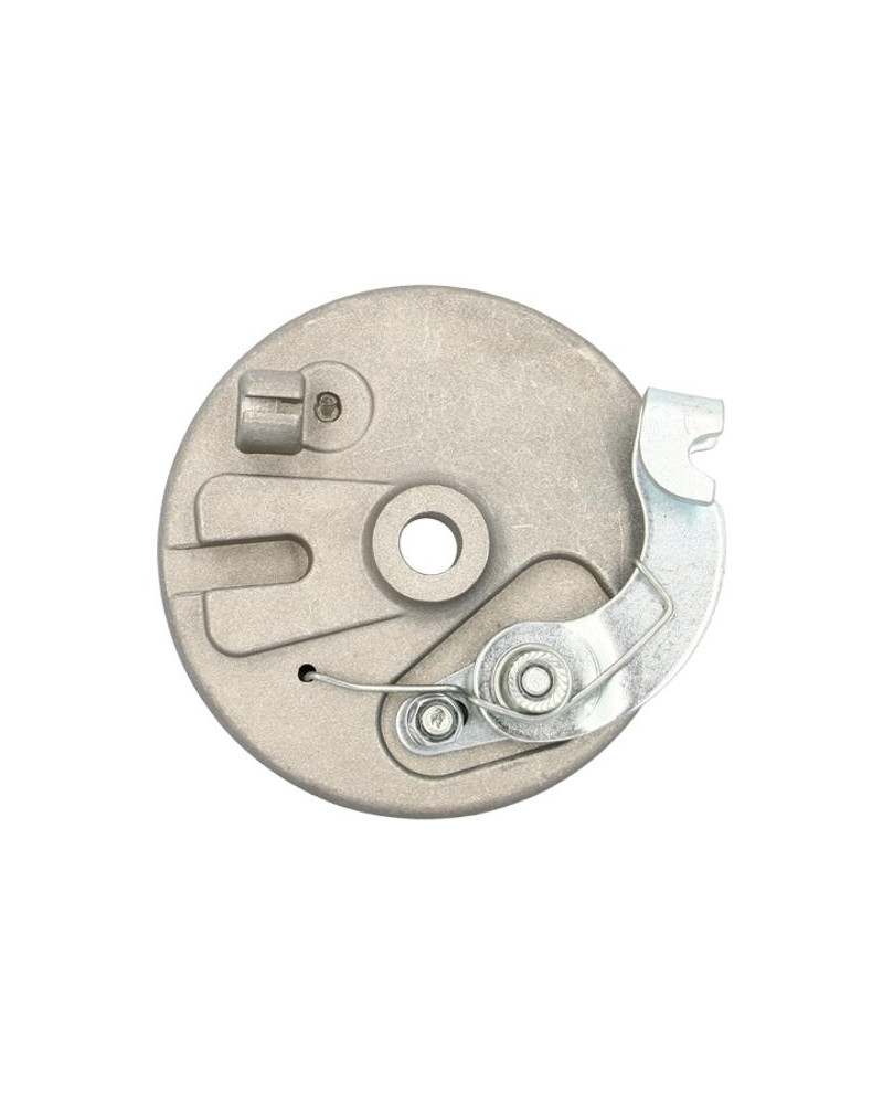 Flasque de frein avant type Grimeca pour Peugeot 103 SP SPX RCX axe de 12 mm 90x20