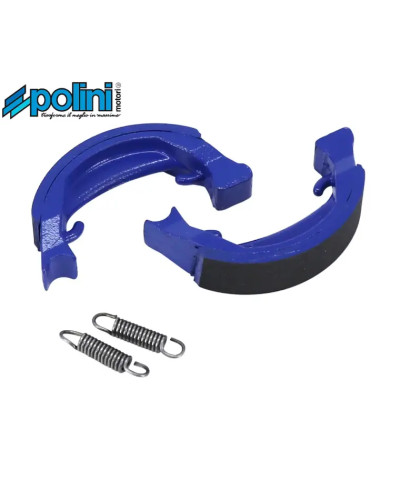 Mâchoires de frein Polini For Race Racing Leleu pour Peugeot 103 MBK 51 Motobécane Solex