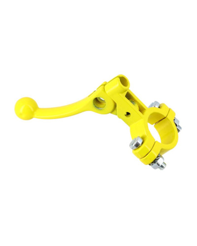 Levier décompresseur starter Tun’R jaune métal pour Peugeot 103 MBK 51 Motobécane