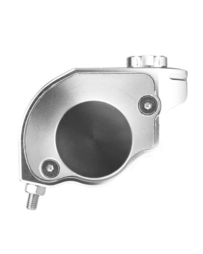 Poignée de gaz 50 à boîte tirage rapide 30° alu CNC argent