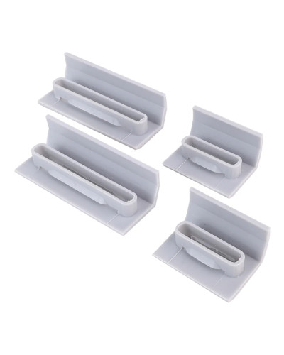 Clips de porte-bagage Peugeot 103 104 gris lot de 4