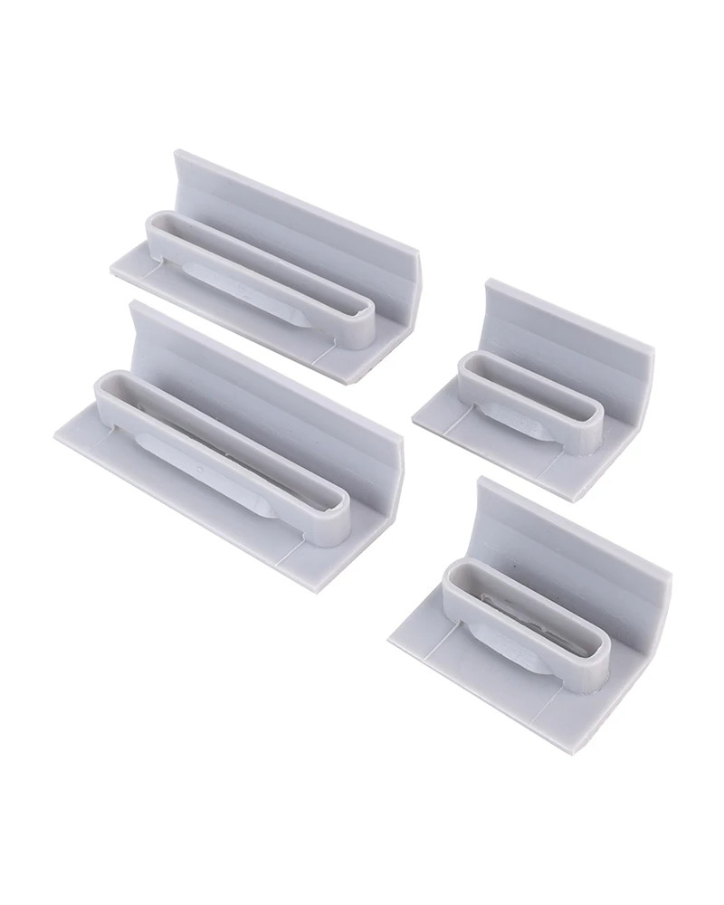 Clips de porte-bagage Peugeot 103 104 gris lot de 4