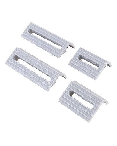 Clips de porte-bagage Peugeot 103 104 gris lot de 4