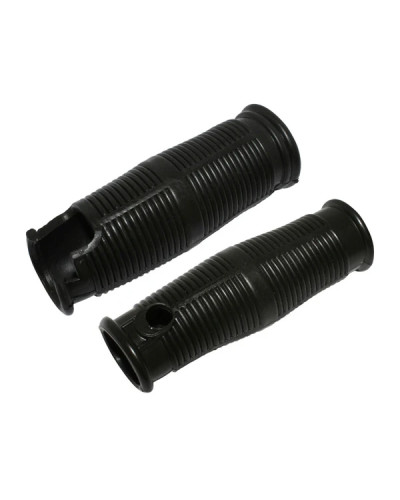 Paire de poignées noires adaptables pour Solex 3800 et 5000 à poignée tournante