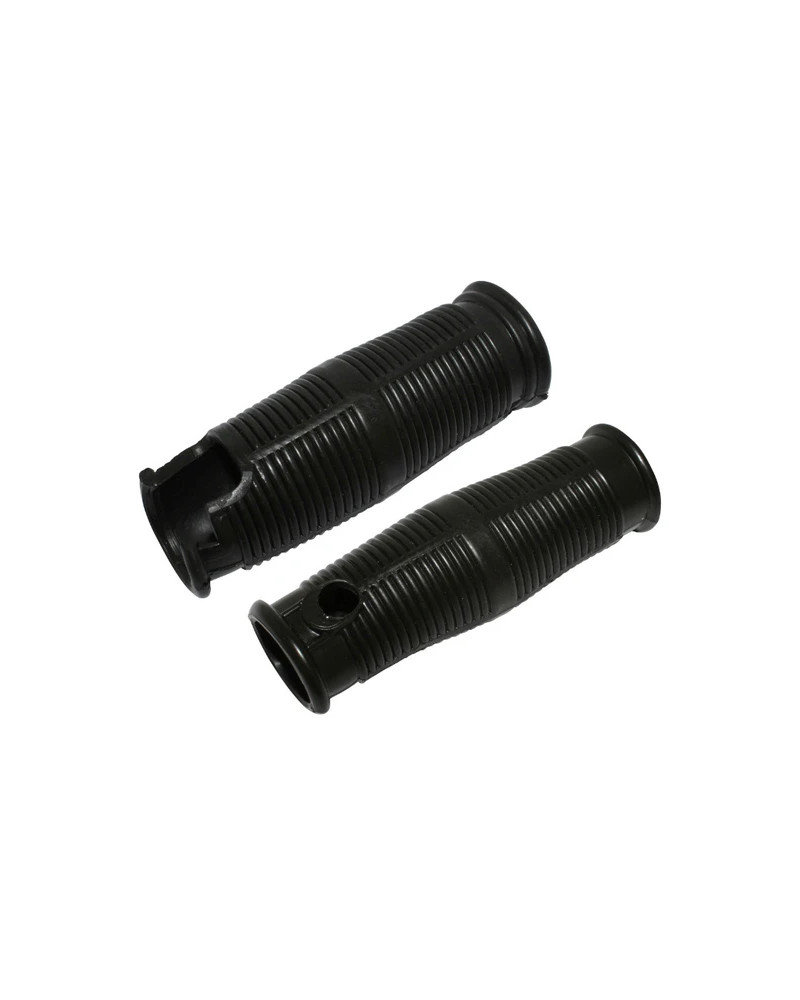 Paire de poignées noires adaptables pour Solex 3800 et 5000 à poignée tournante