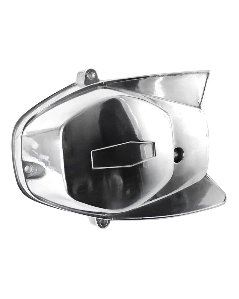 Cache variateur Peugeot 103 SP MVL alu noir 4 trous modèle éco