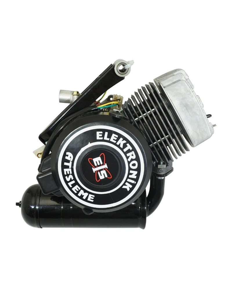 Moteur complet type origine Peugeot 103 Vogue MVL après 1995 avec échappement et cache allumage