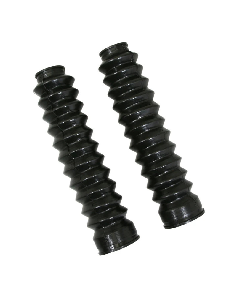 Paire de soufflets de fourche diamètre intérieur 27 et 45 mm longueur 210 mm