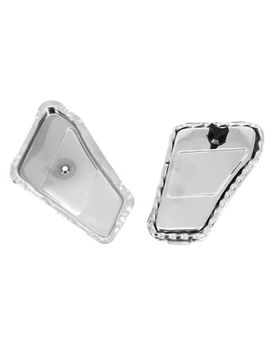 Paire de portes de boîte à outils chromées torsadées Peugeot 103 SP MVL
