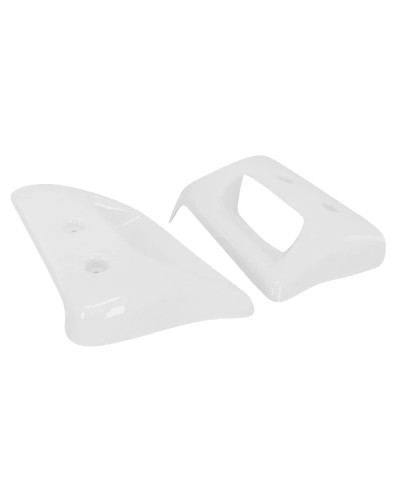 Paire d’écopes de refroidissement blanches Peugeot 103 SPX RCX