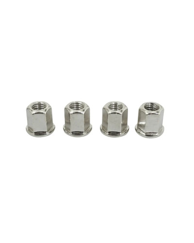 Jeu de 4 écrous de culasse M7 avec embase Peugeot 103 MBK 51 AM6 Derbi