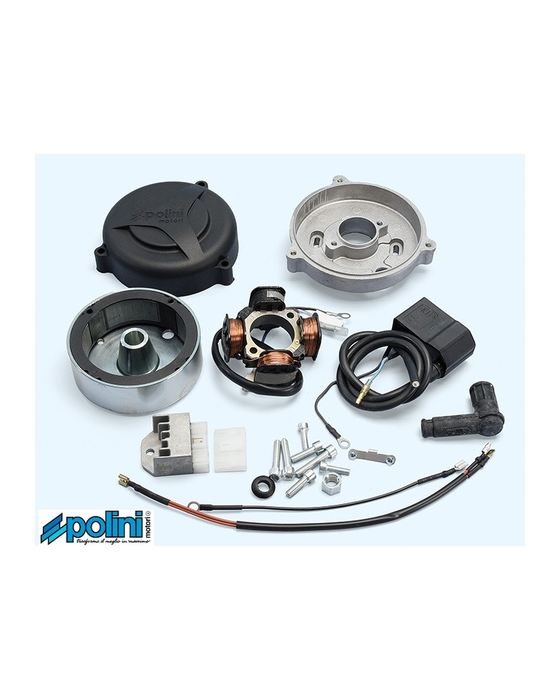 Allumage Polini Peugeot 103 petit cône avance variable 12V référence 171.0558