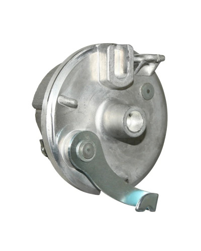 Flasque de frein avant Peugeot 103 MVL roue à rayons Ø80 mm type Leleu avec mâchoires